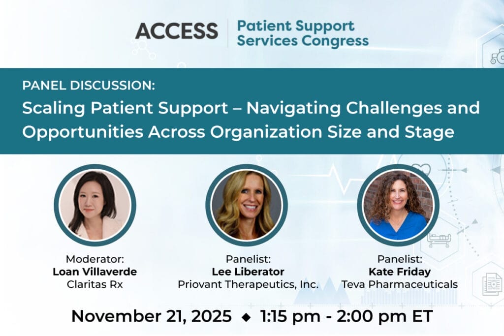 Patient Support Services Congress panel information