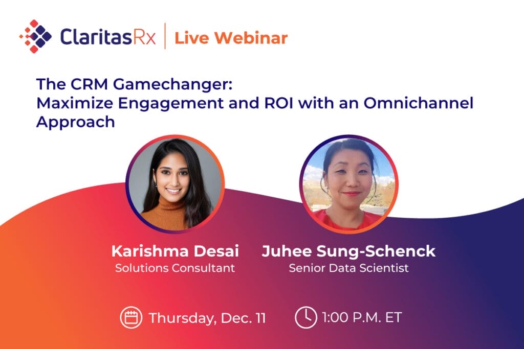 The CRM Gamechanger webinar banner with speaker pictures