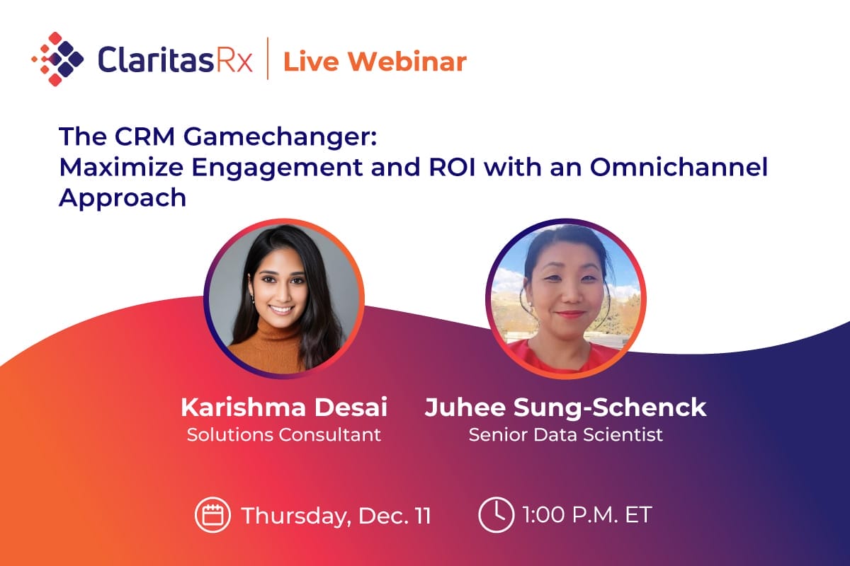 The CRM Gamechanger webinar banner with speaker pictures